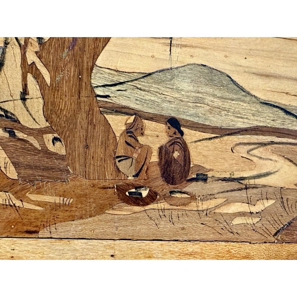 INLAID WOOD Art Frame - Picture 2 of 4